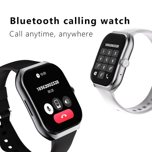 Men's AMOLED Bluetooth Smartwatch – IP67 Waterproof