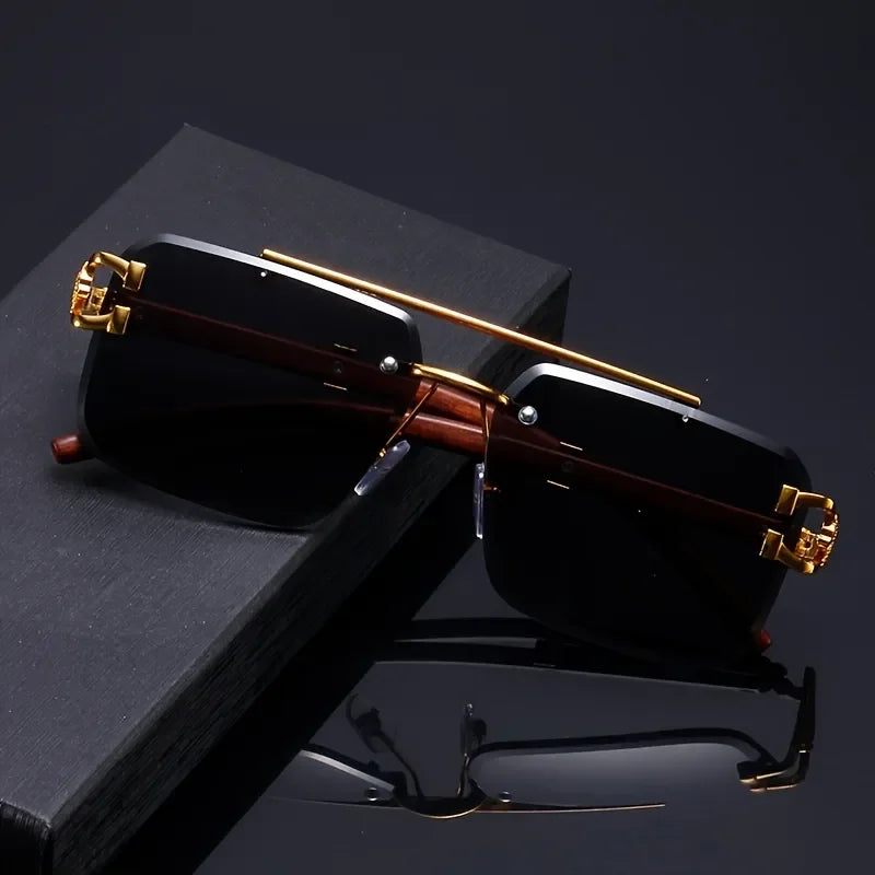 Premium Rimless Polarized Sunglasses
