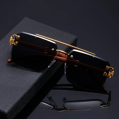 Premium Rimless Polarized Sunglasses