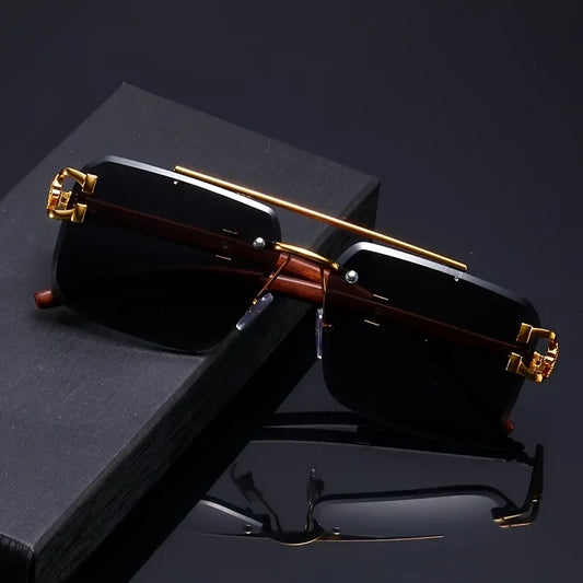 Premium Rimless Polarized Sunglasses