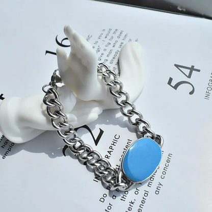 Saman Khan Bracelet Hip Hop Men's Cuban Chain Bracelet