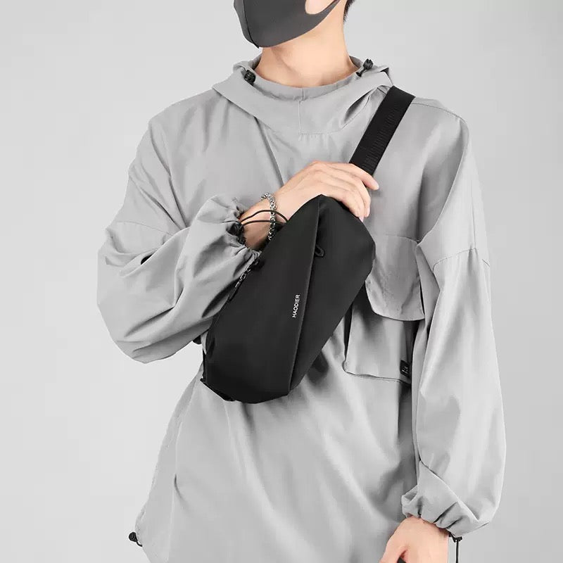 Men's Waist Crossbody Running Multi-Functional Chest Bag