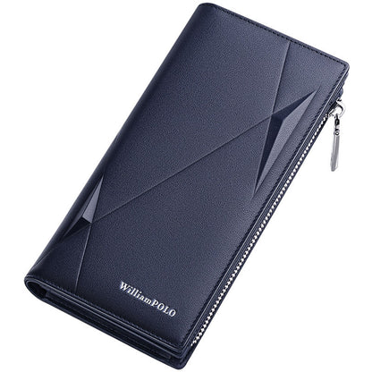 2026 New Wallet Men's Long Genuine Leather