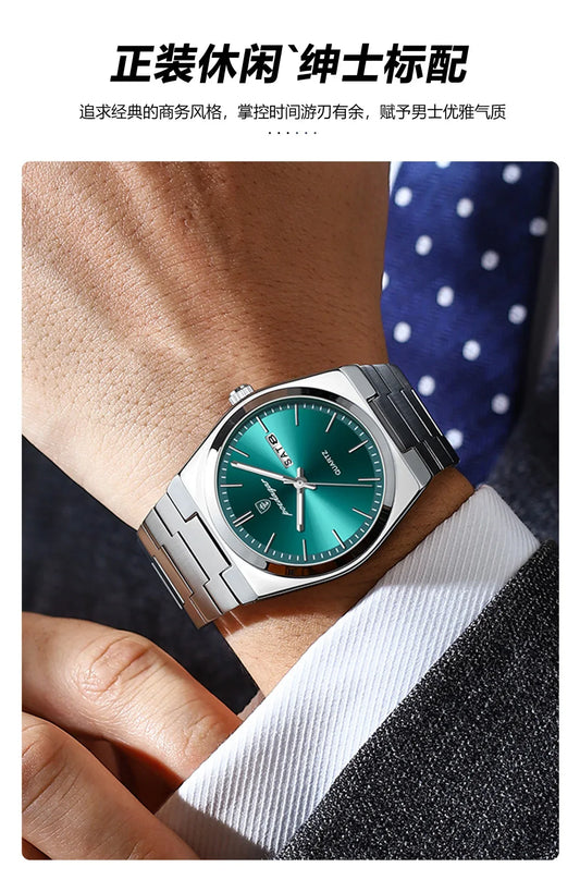 POEDAGAR brand luxury men's watch new ultra-thin waterproof quartz watch