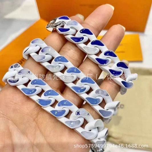 Cuban BlueSky  Bracelet | Maro Time BD