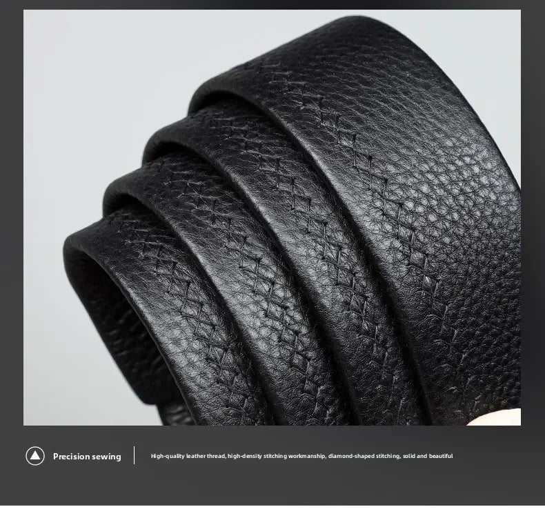 Jeep | Men's Luxury Automatic Buckle Leather Belt