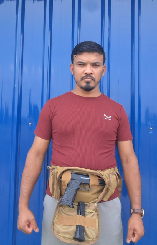 Meddy Monkey Premium Tactical Waist Bag – Khaki