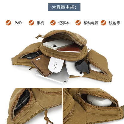Inside pockets and storage capacity of Meddy Monkey tactical bag