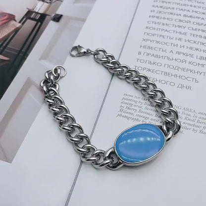 Saman Khan Bracelet Hip Hop Men's Cuban Chain Bracelet