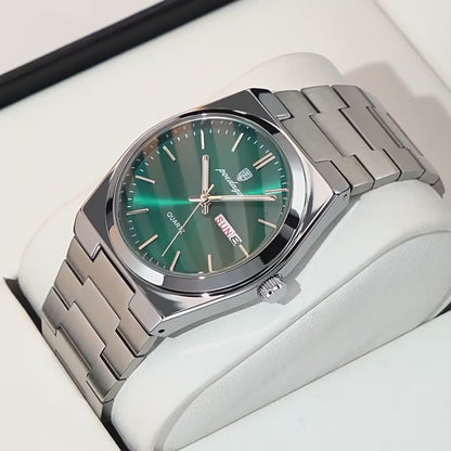 POEDAGAR brand luxury men's watch new ultra-thin waterproof quartz watch