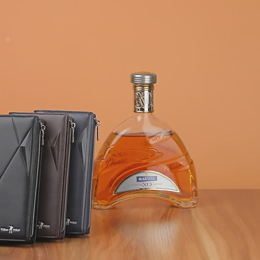 2026 New Wallet Men's Long Genuine Leather